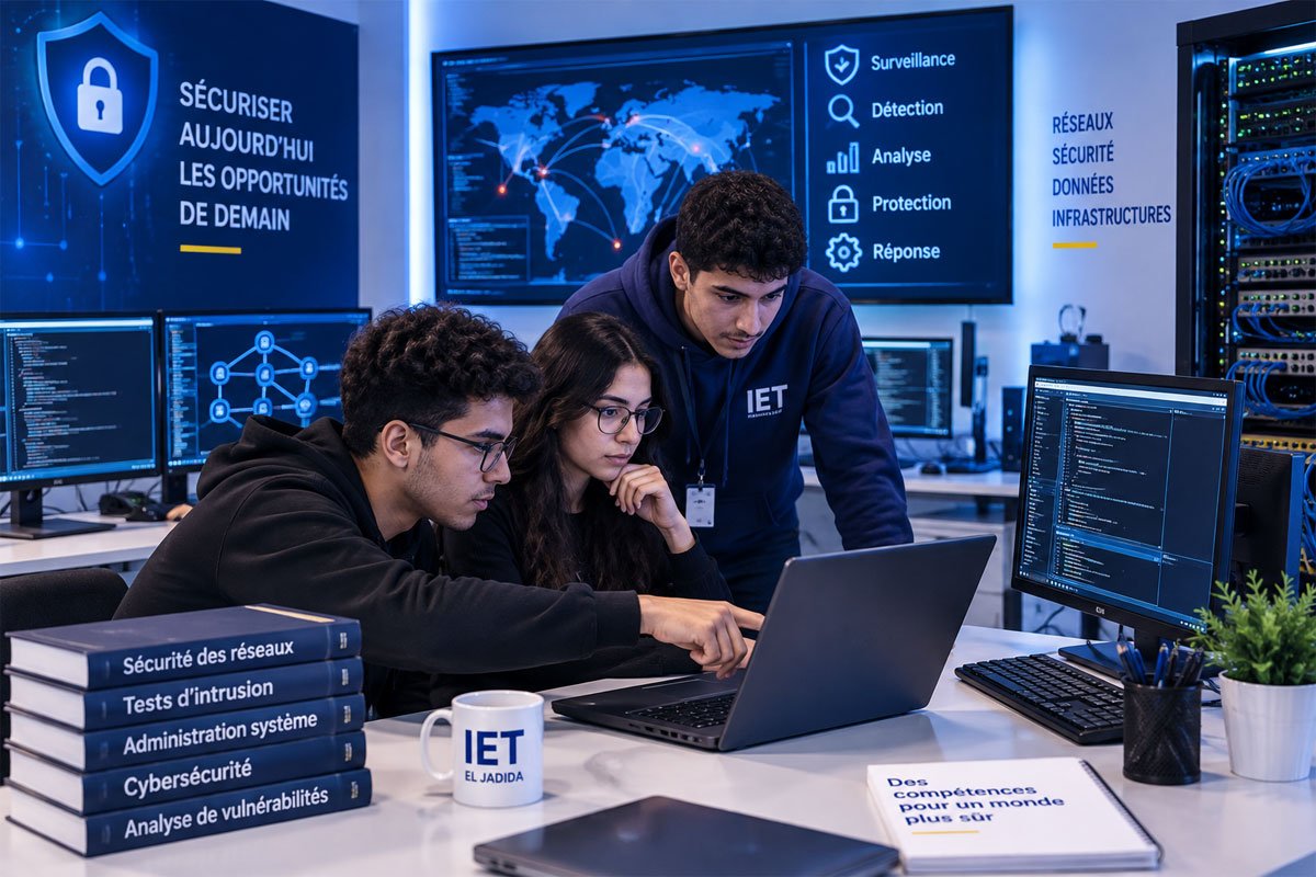 Visuel temporaire de la formation cybersécurité