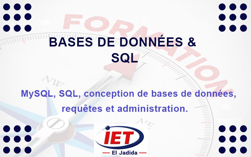 BASES DE DONNÉES ET SQL