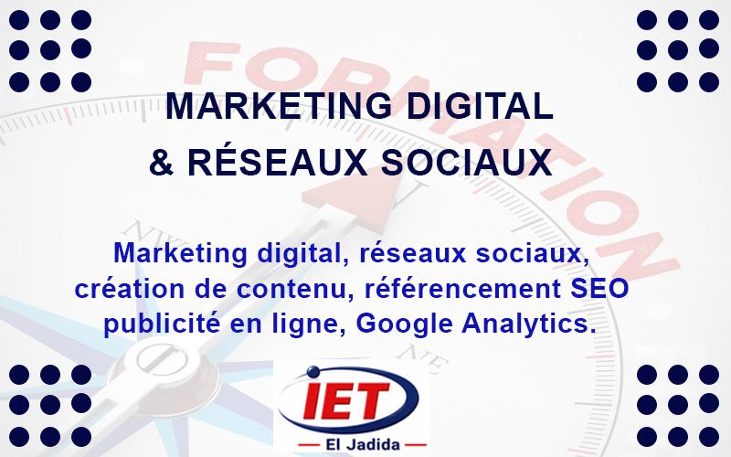 MARKETING DIGITAL & RÉSEAUX SOCIAUX