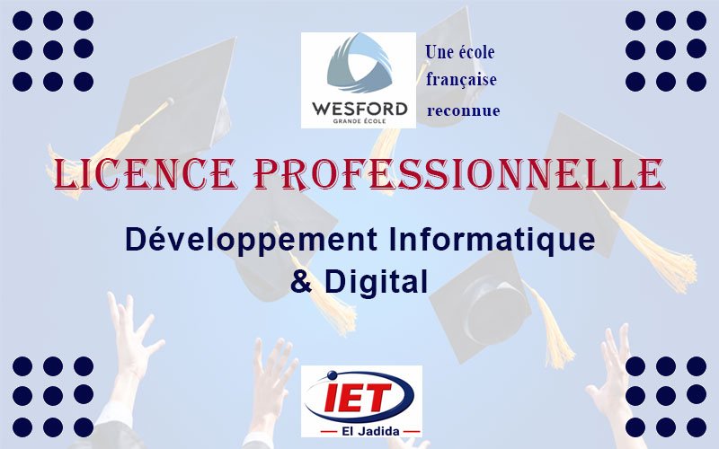 Licence Professionnelle Développement Informatique & Digital