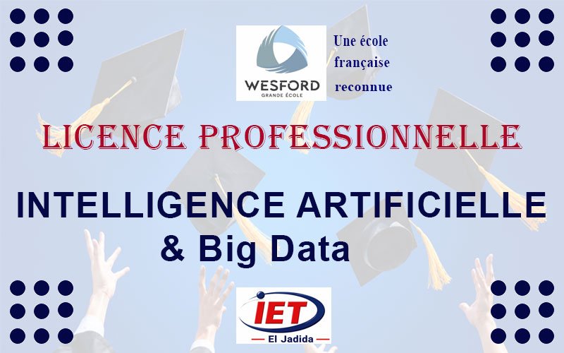 Licence Professionnelle Intelligence Artificielle et Big Data