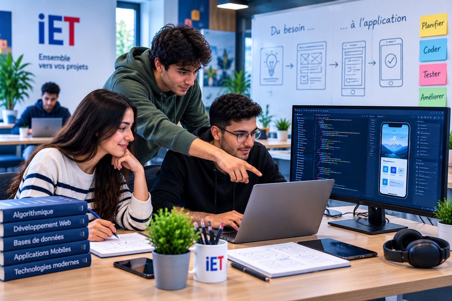 Visuel temporaire : Développement informatique